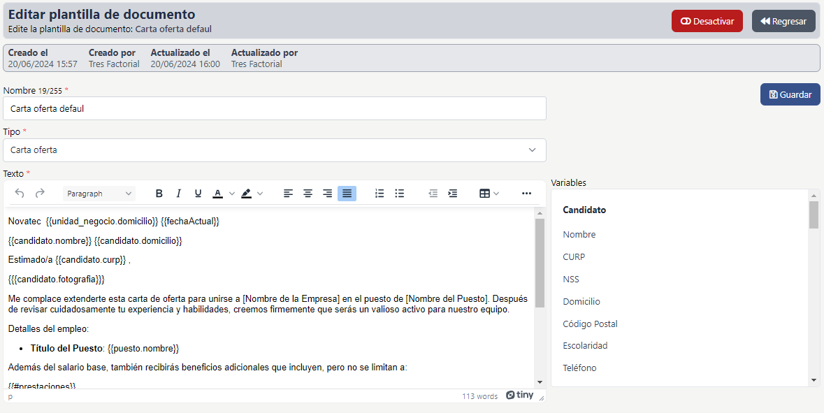 PlantillasDocumentosEditar