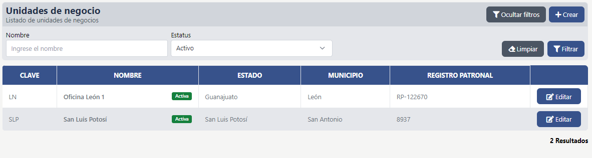 UnidadNegocio.NuevaUnidadCreada