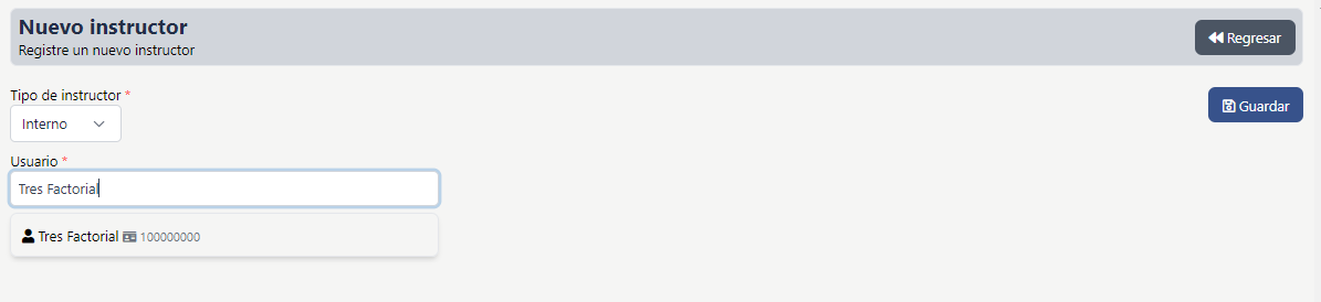 Instructor.NuevoPuesto