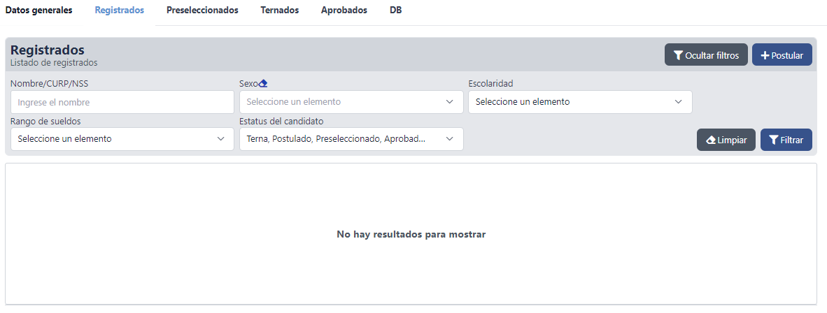 Vacantes.Registrados