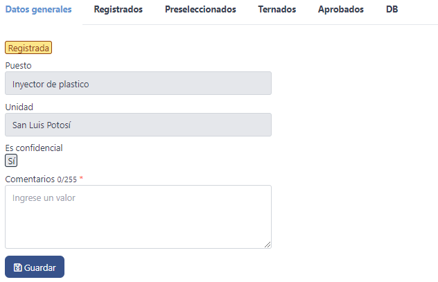 Vacantes.DatosGenerales